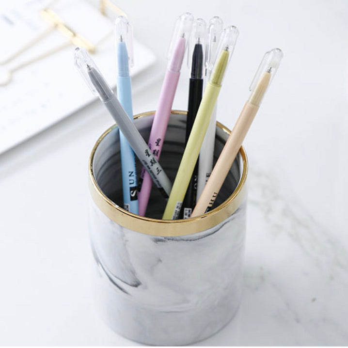 Luxe Ceramic Organiser Grey Nestasia