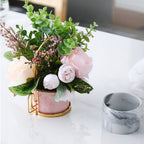Cacti Frame Marble Ceramic Planter Pink Nestasia