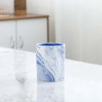 Hexad Marble Blue Ceramic Organiser Nestasia