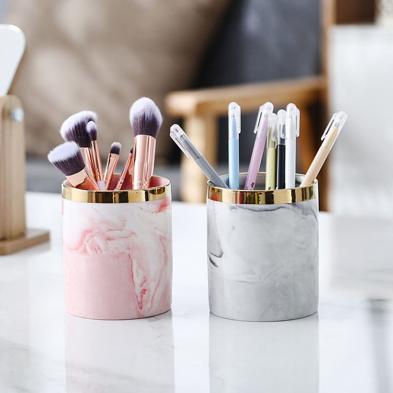 Luxe Ceramic Organiser Grey Nestasia