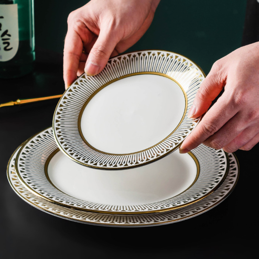 Aurelea Abstract Dinner Plate Nestasia