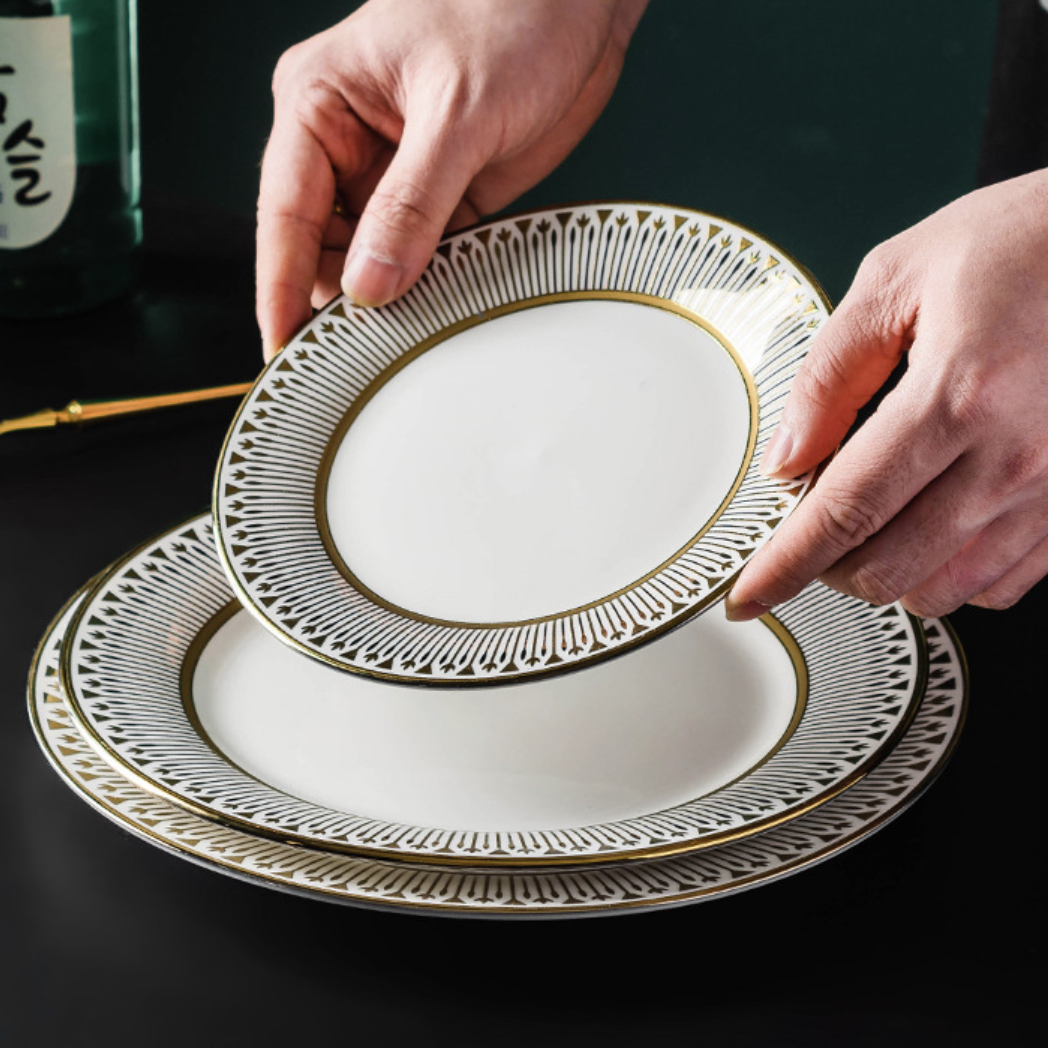 Aurelea Abstract Dinner Plate Nestasia