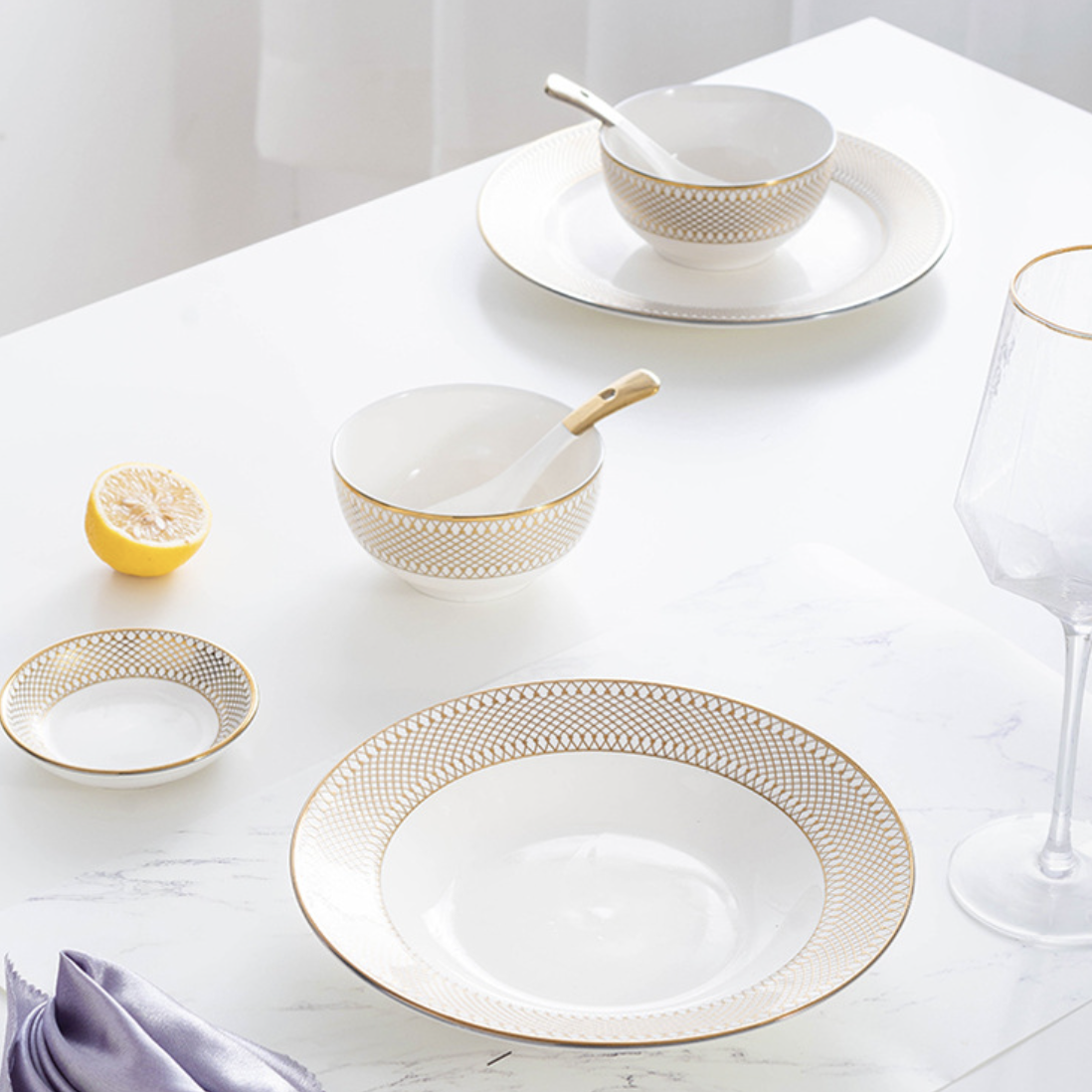 Aurelea Soup Spoon Set of 2 Nestasia