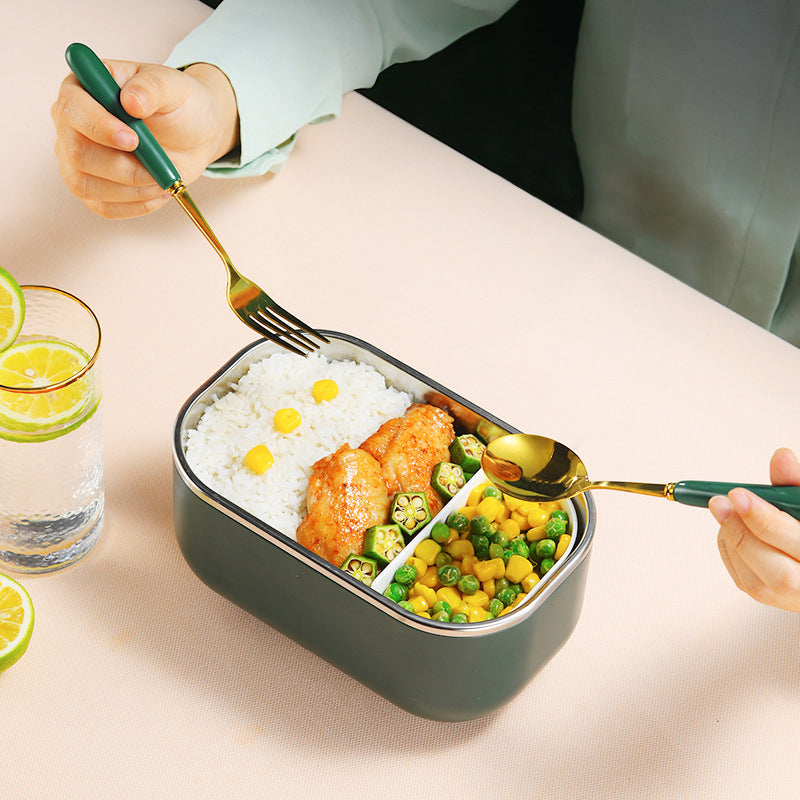 Fresh Meal Electric Hot Lunch Box Green Nestasia