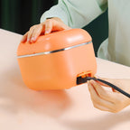 Fresh Meal Electric Hot Lunch Box Orange Nestasia