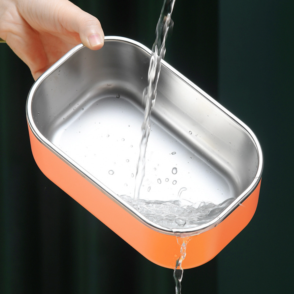 Fresh Meal Electric Hot Lunch Box Orange Nestasia
