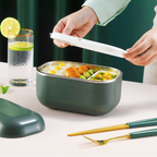 Fresh Meal Electric Hot Lunch Box Green Nestasia