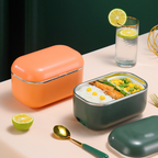 Fresh Meal Electric Hot Lunch Box Orange Nestasia