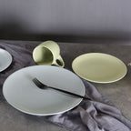 Pixie Glaze Snack Plate Green 8 Inch Nestasia