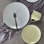 Pixie Glaze Snack Plate Green 8 Inch Nestasia