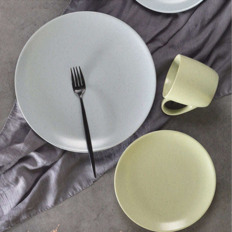 Pixie Glaze Dinner Plate Green 11 Inch Nestasia
