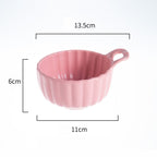 Pink Sherbet Scallop Bowl 250 ml Nestasia