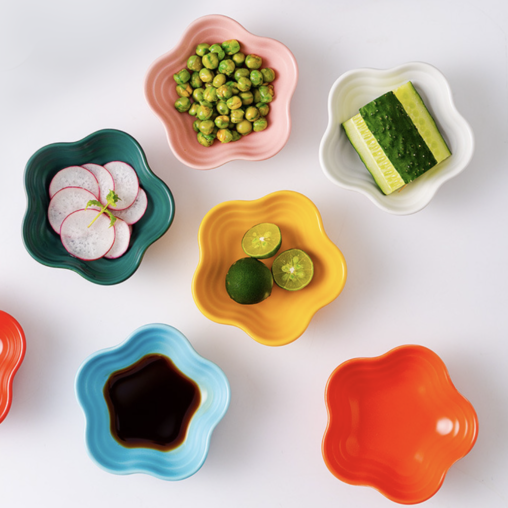 Sunny Side Up Floral Dip Bowl Nestasia
