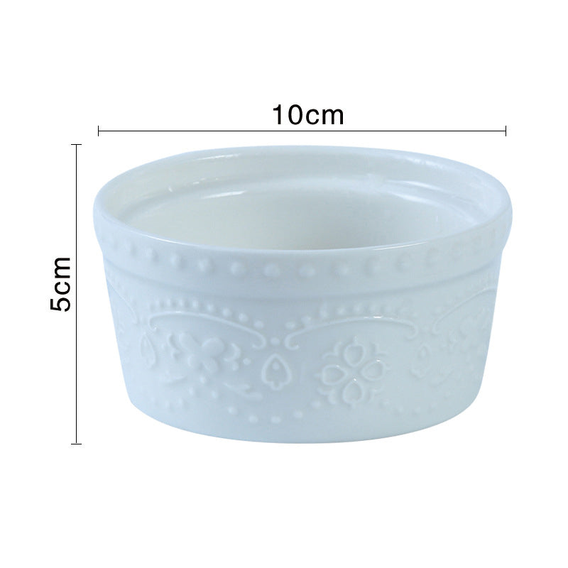 White Truffle Textured Pudding Bowl Nestasia
