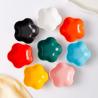 Snow White Floral Dip Bowl Nestasia