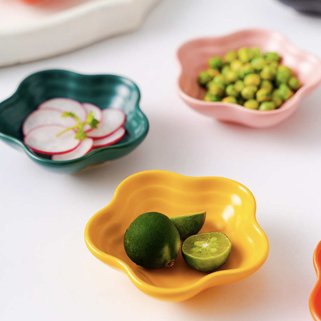 Sunny Side Up Floral Dip Bowl Nestasia