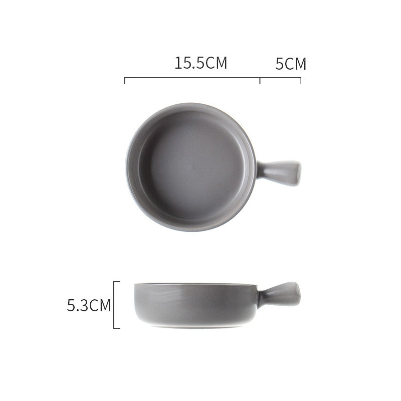 Grey Goodness Baking Pan With Handle Nestasia