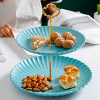 True Blue 2-tier Cupcake Stand Nestasia