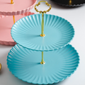 True Blue 2-tier Cupcake Stand Nestasia