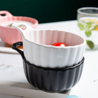 Black Berry Scallop Bowl 250 ml Nestasia
