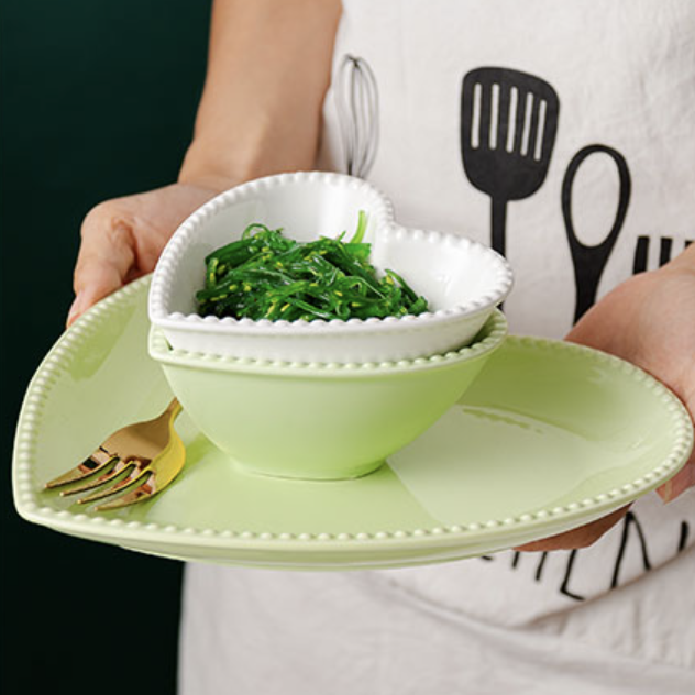 Green Goblet Snack Plate Nestasia
