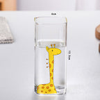 Giraffe Tall Tumbler Transparent Nestasia