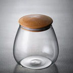 Pear Shaped Glass Jar Small Nestasia