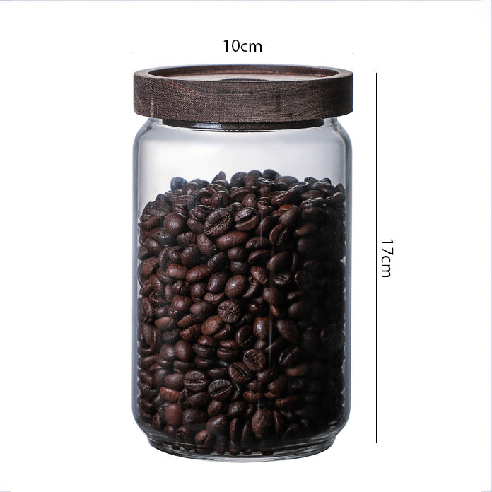 Clear Glass Jar With Lid Small Nestasia