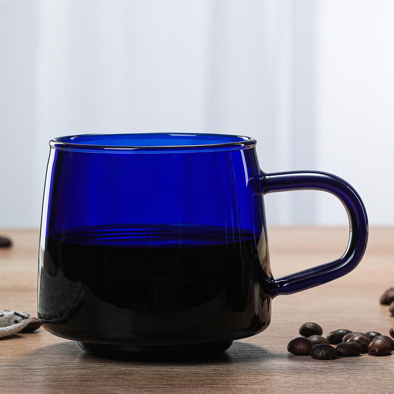 Borosilicate Glass Cup Blue Nestasia