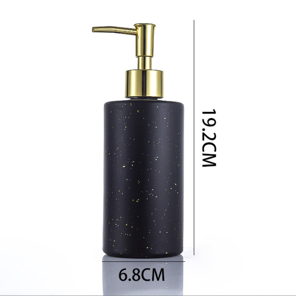 Chimera Black Ceramic Dispenser With Nozzle Nestasia