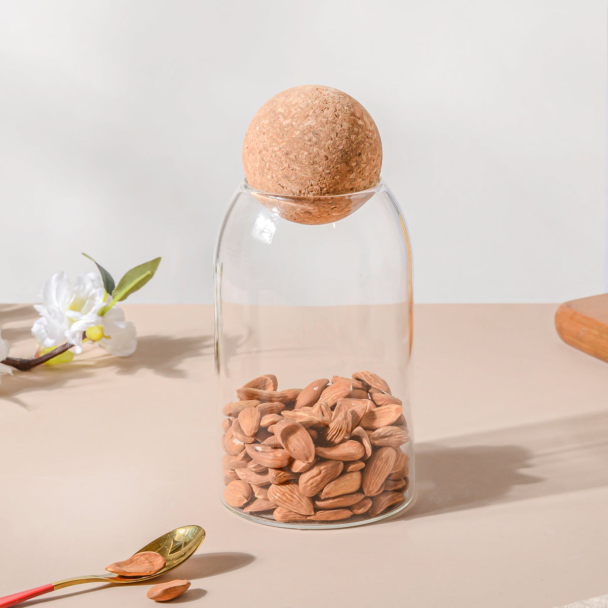 Medium Jar with Cork Lid Nestasia