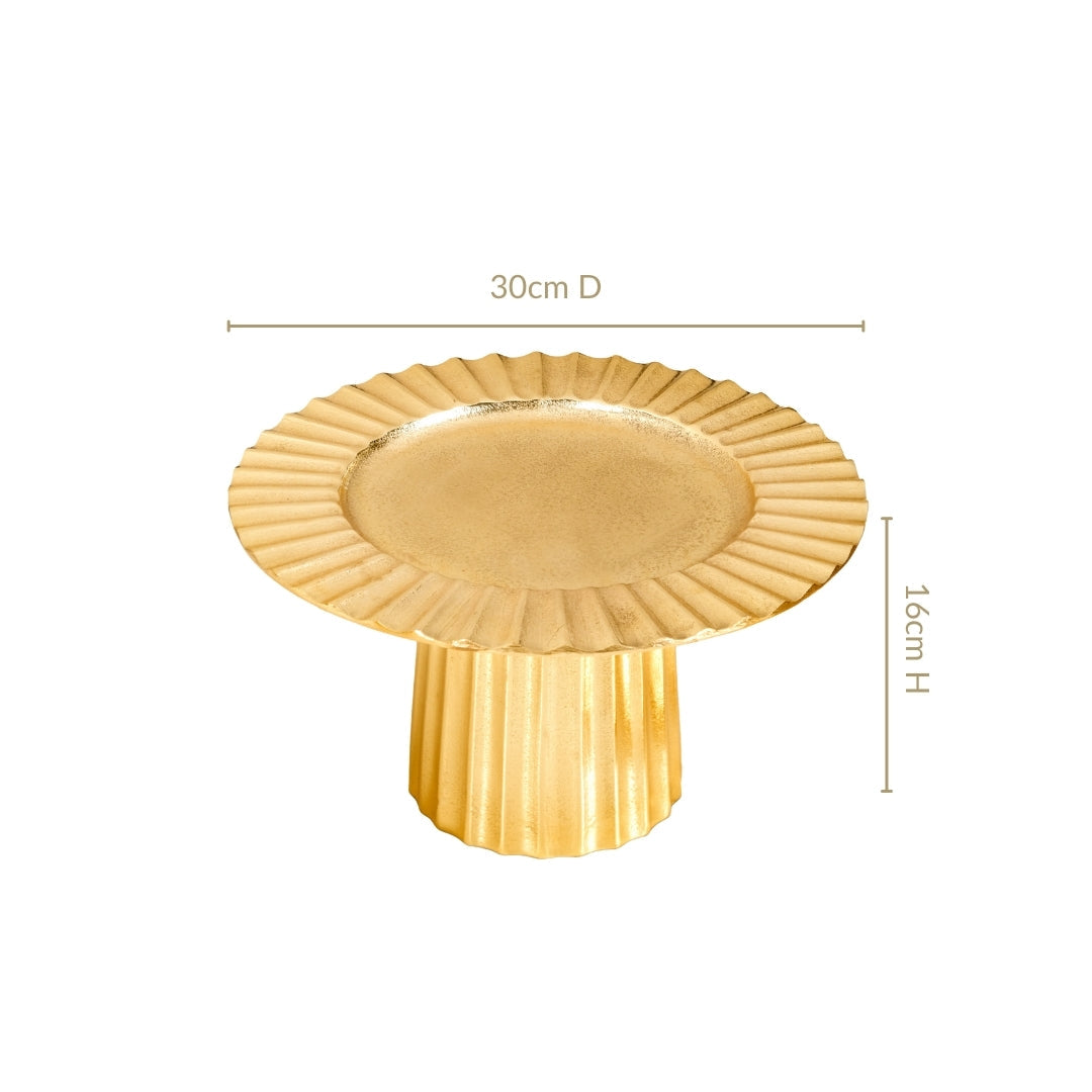 Halo Gold Dessert Riser Short Nestasia