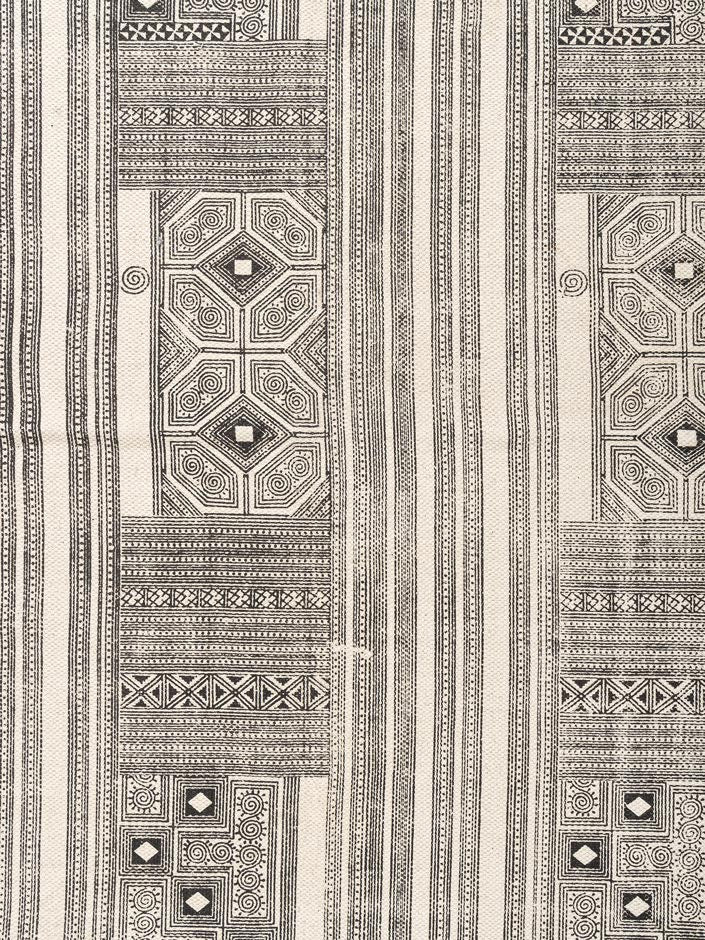 Frost Cotton Printed Rug Contrast Living