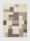 Mero Wool Patch Rug Contrast Living