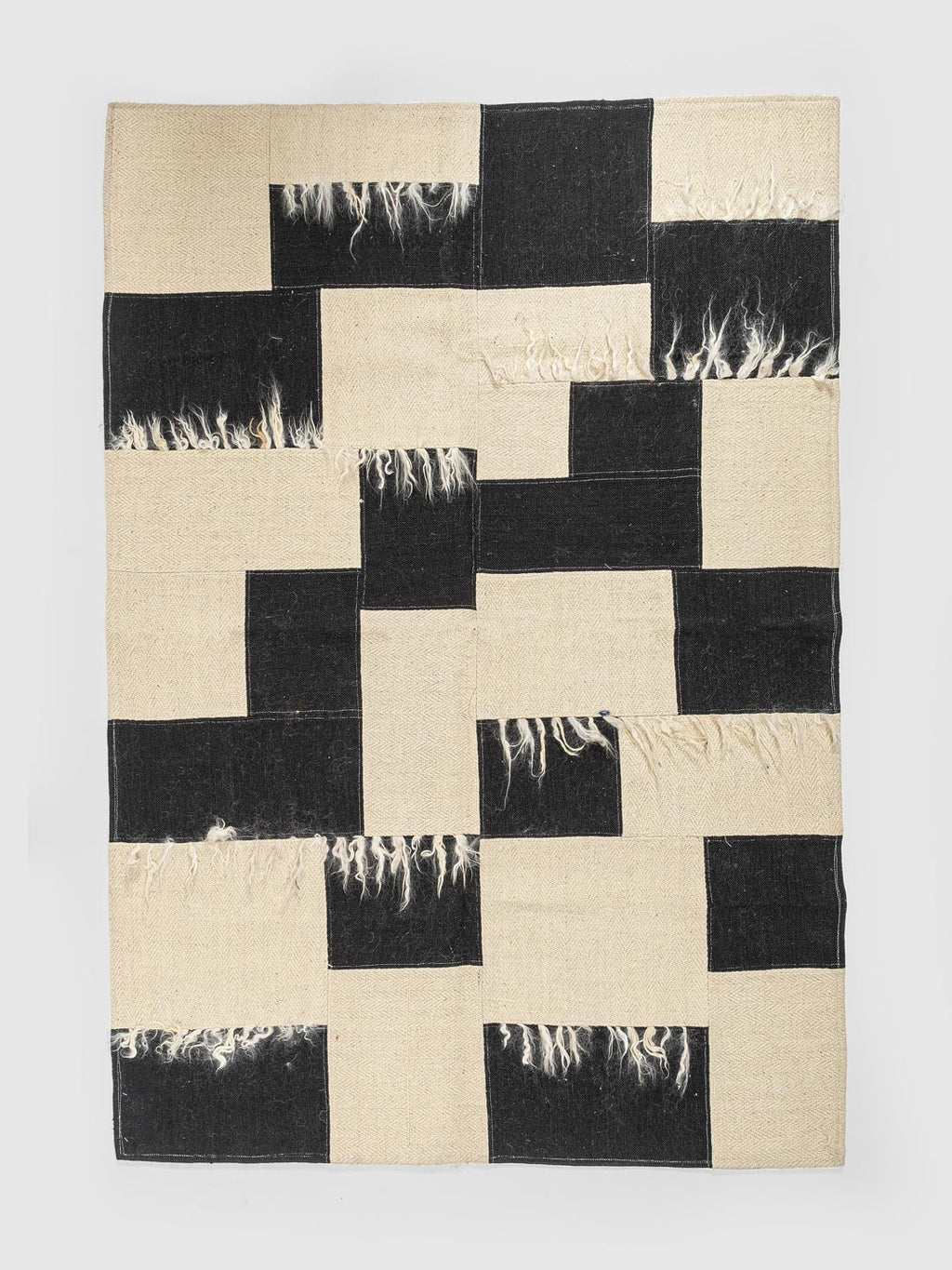 Umbra Wool Patch Rug Contrast Living