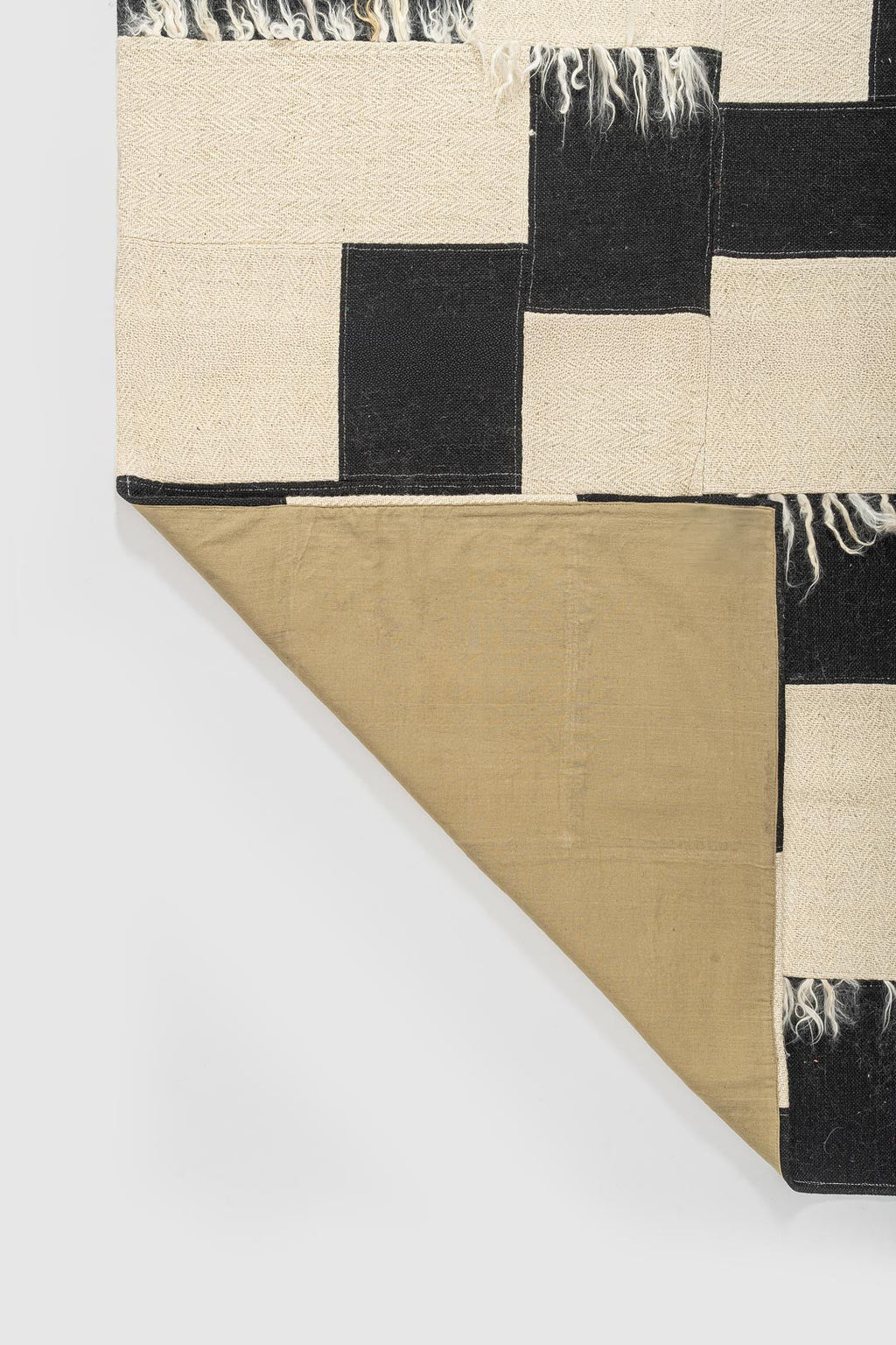 Umbra Wool Patch Rug Contrast Living