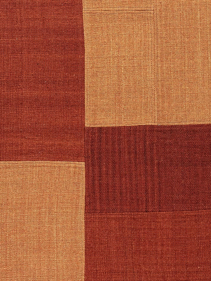 Torus Wool Patch Rug Contrast Living