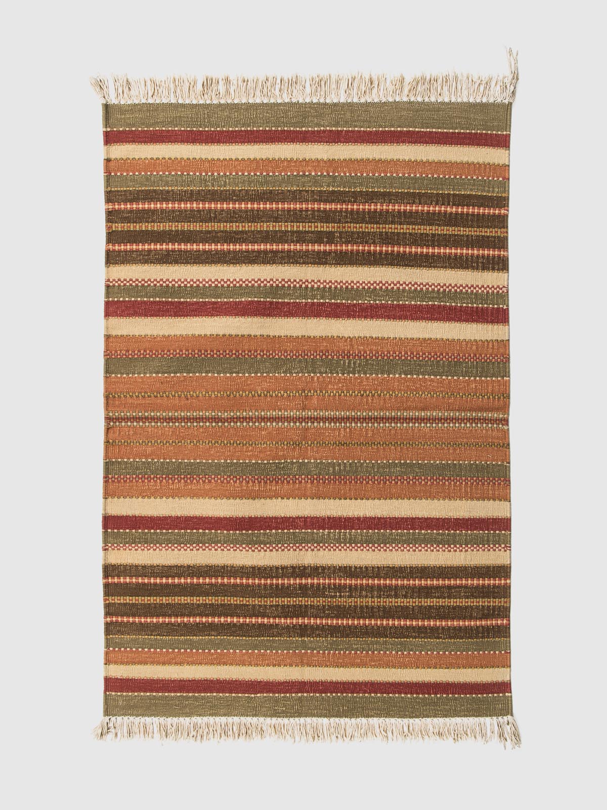 Celvin Cotton Panja Rug Contrast Living