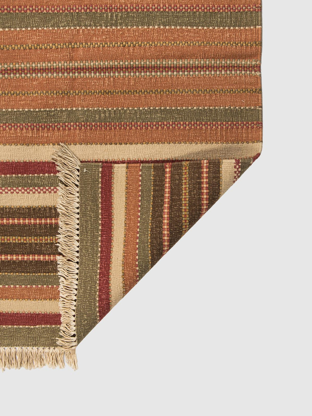 Celvin Cotton Panja Rug Contrast Living