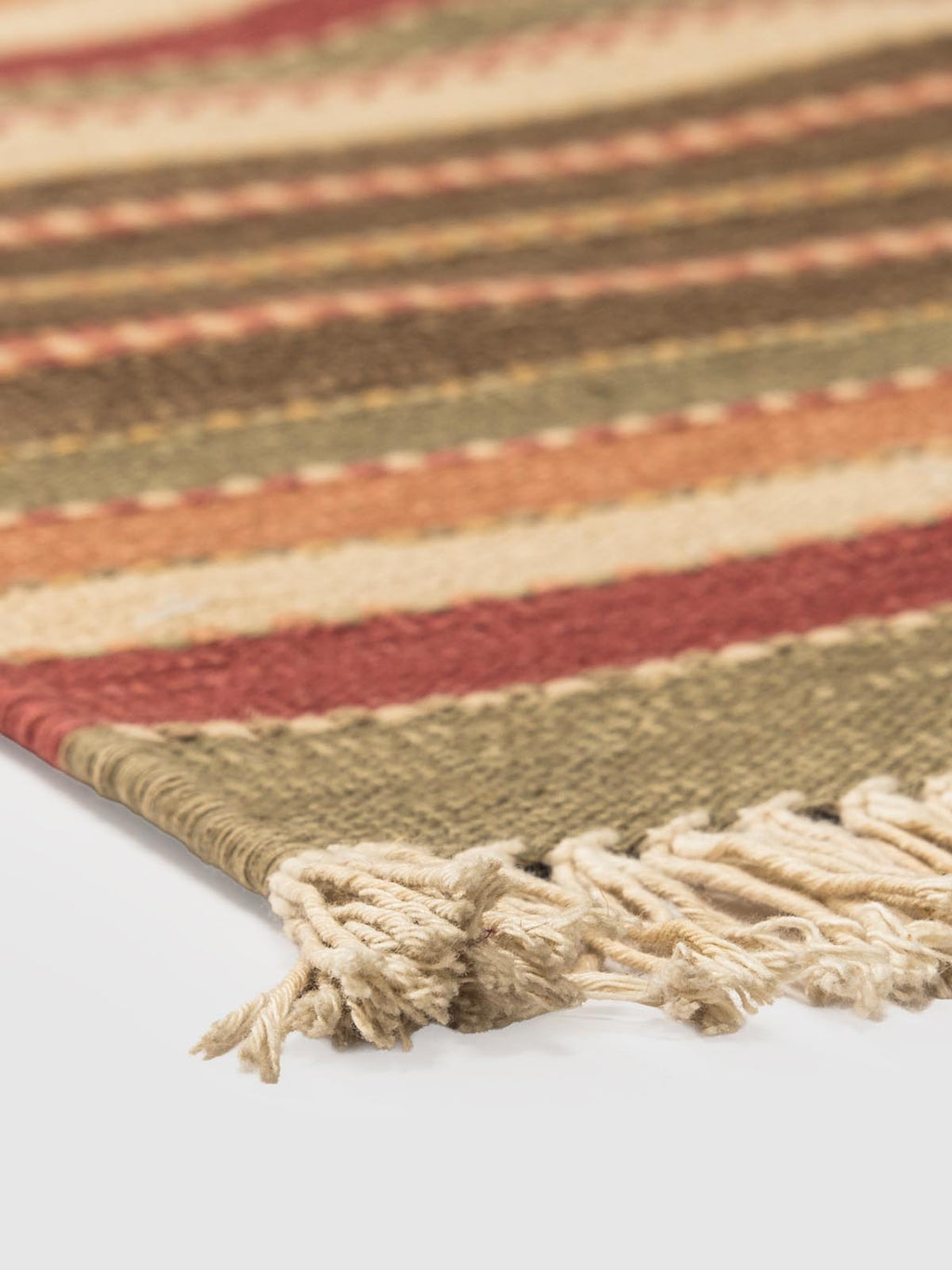 Celvin Cotton Panja Rug Contrast Living