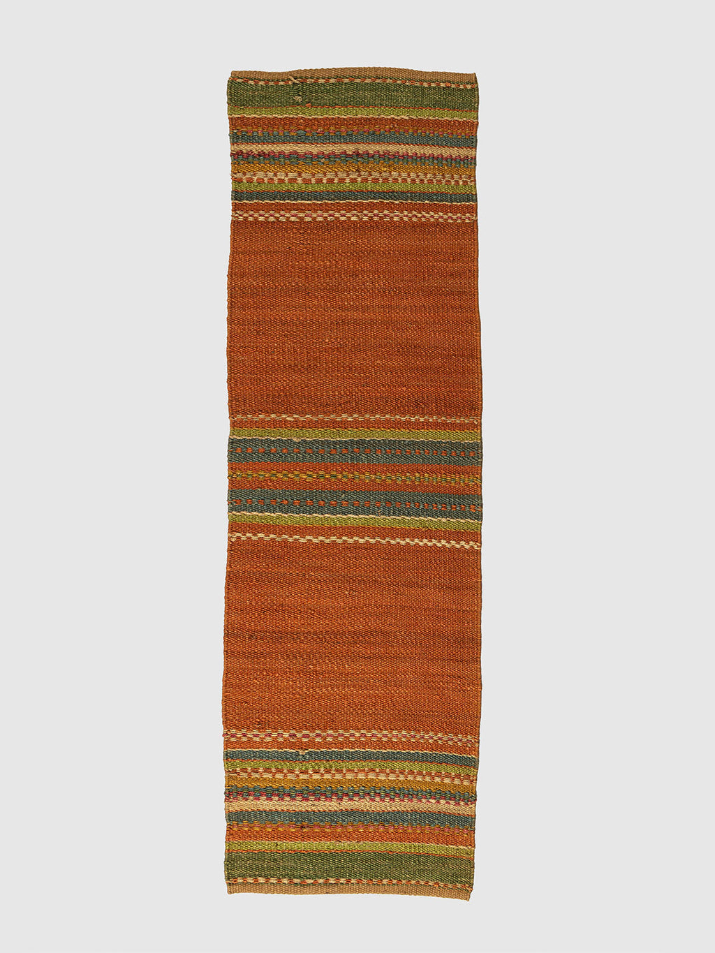 Hirai Jute Sumak Runner Contrast Living