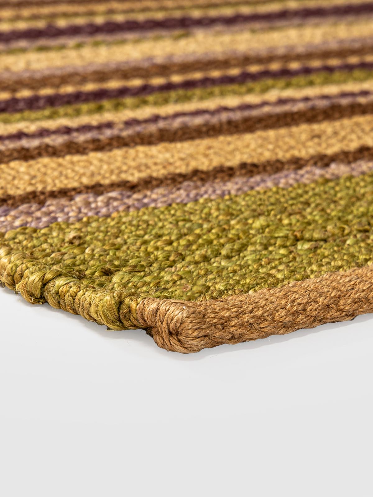 Haines Jute Sumak Runner Contrast Living
