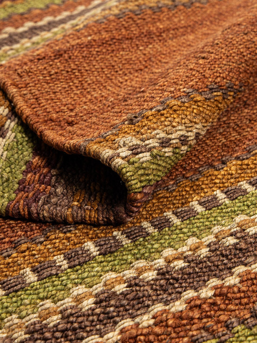 Rogoro Jute Sumak Runner Contrast Living