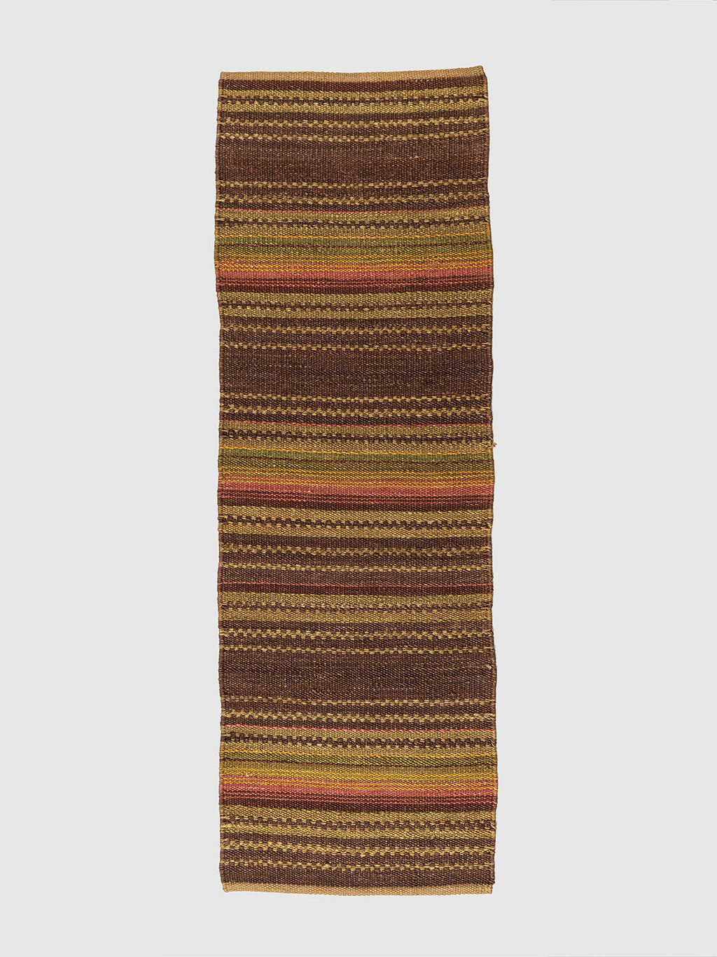 Asagaya Jute Sumak Runner Contrast Living