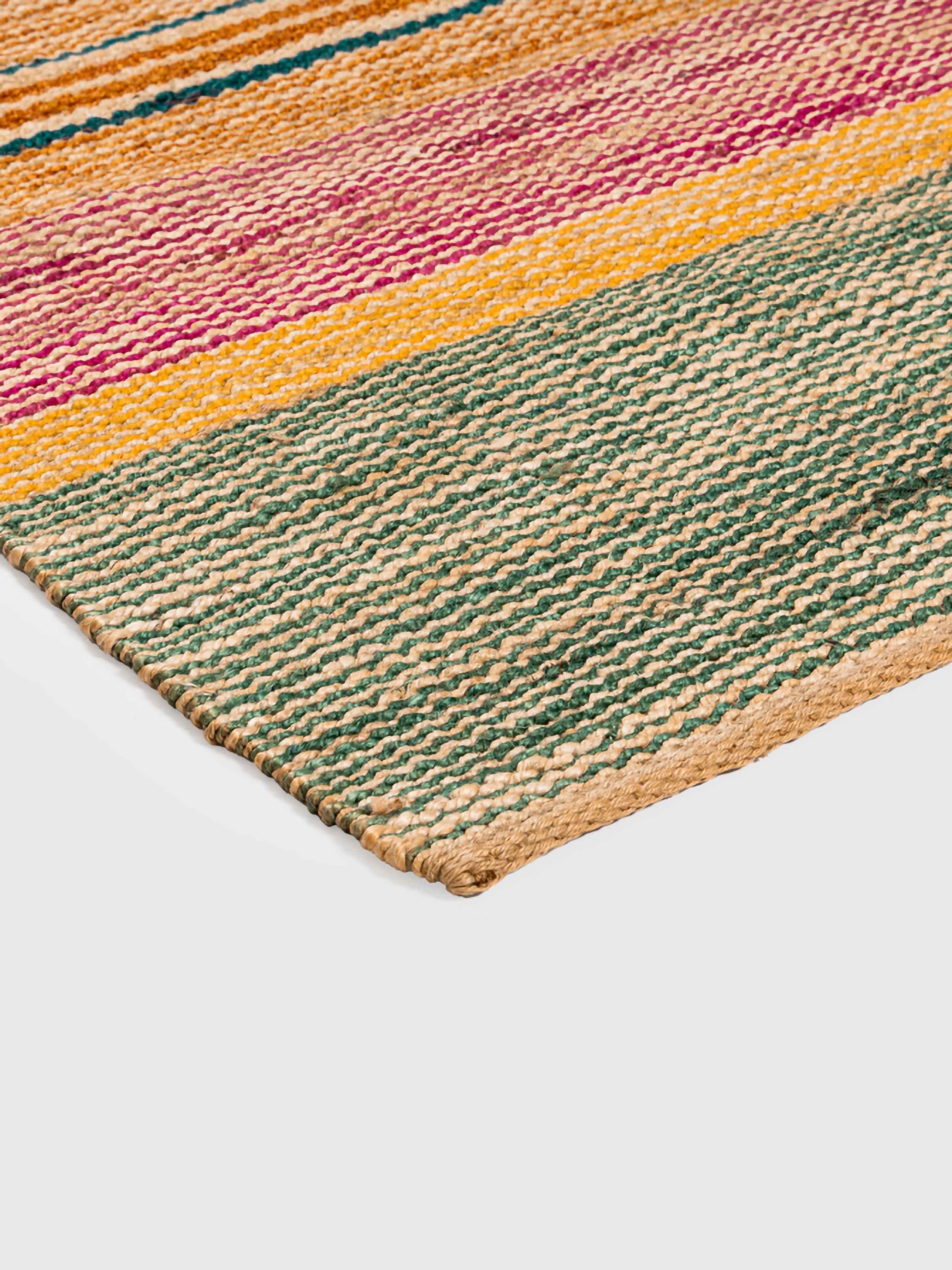 Olio Jute Sindhi Rug Contrast Living