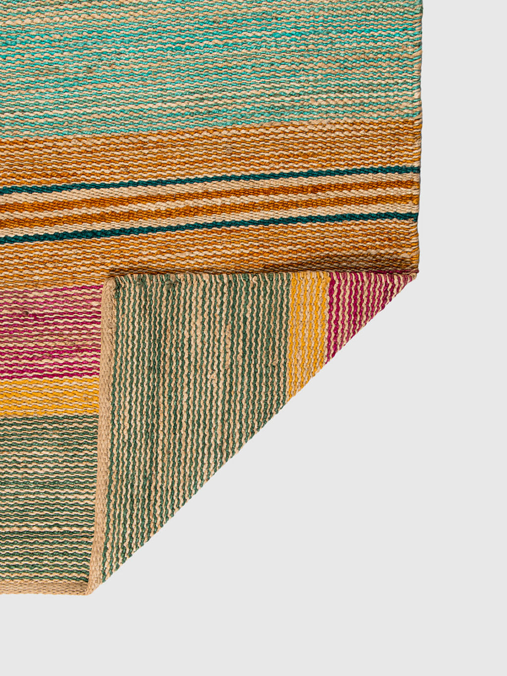 Olio Jute Sindhi Rug Contrast Living