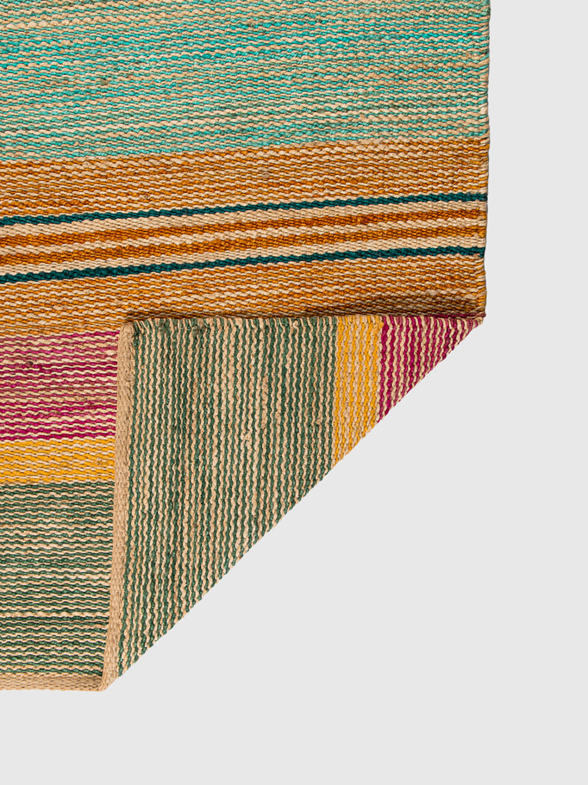 Olio Jute Sindhi Rug Contrast Living