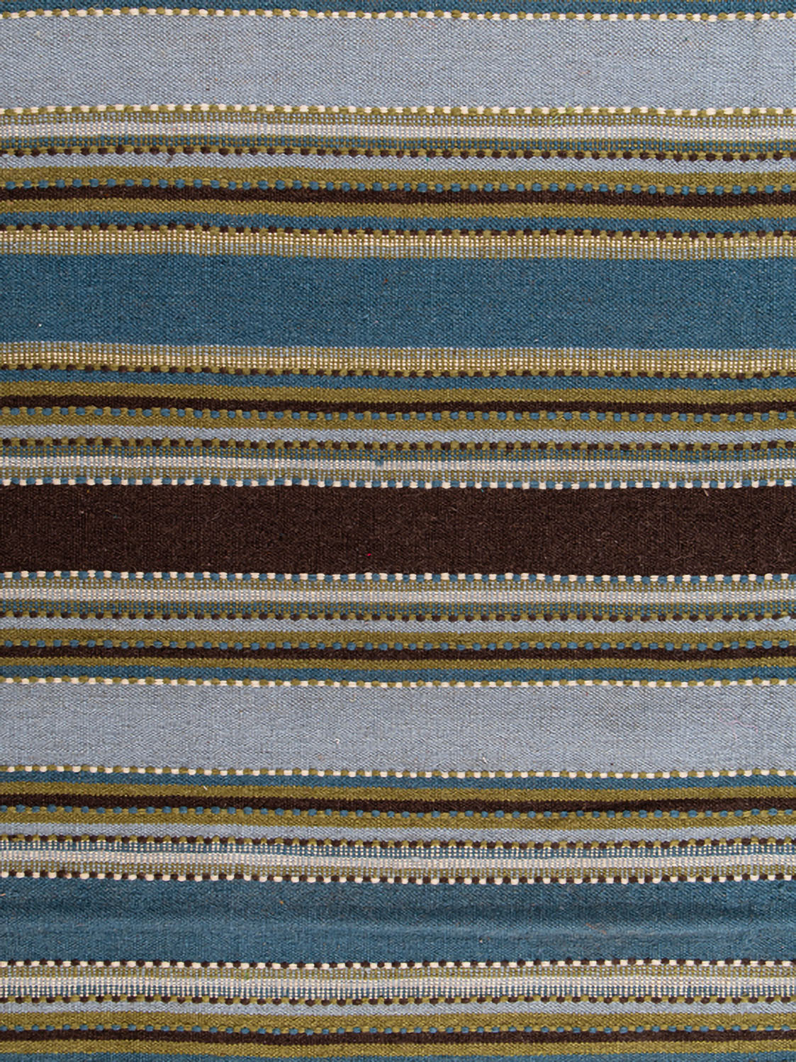 Piccolo Jute Wool Sindhi Rug Contrast Living