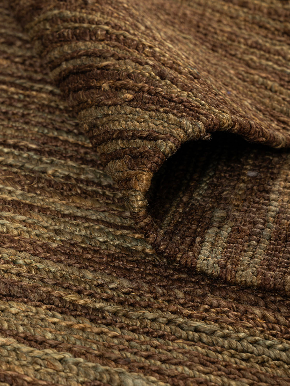 Machiya Jute Sumak Runner Contrast Living