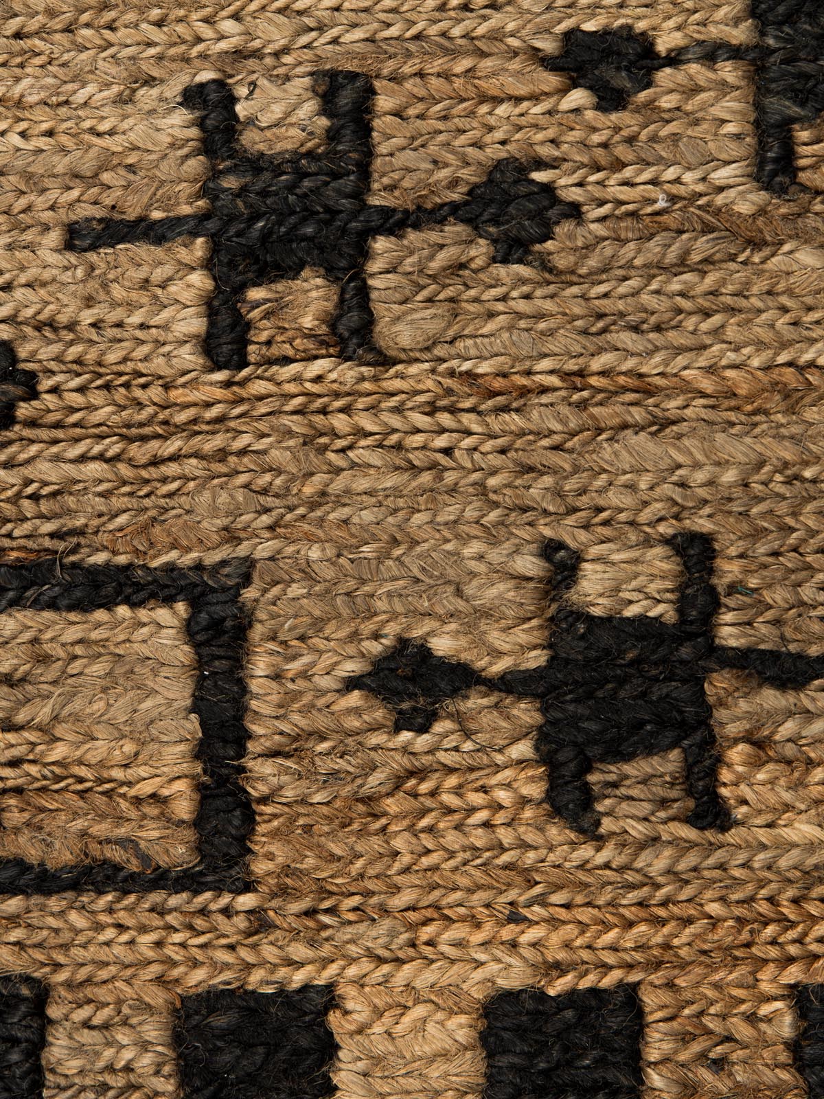Malimbu Jute Floor Mat Contrast Living